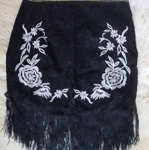 Akira Fringe Skirt